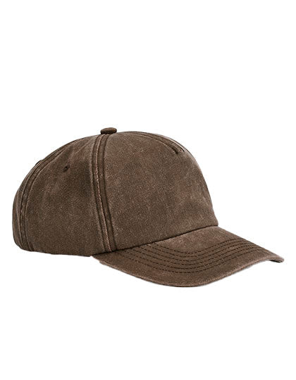 Beechfield Relaxed 5 Panel Vintage Cap – der lässige Used-Look für jeden Tag