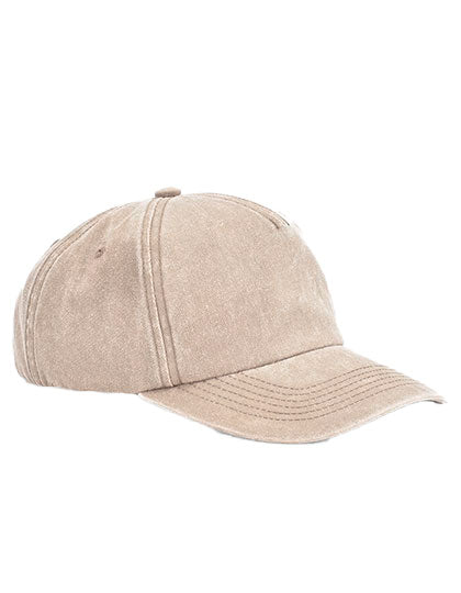 Beechfield Relaxed 5 Panel Vintage Cap – der lässige Used-Look für jeden Tag