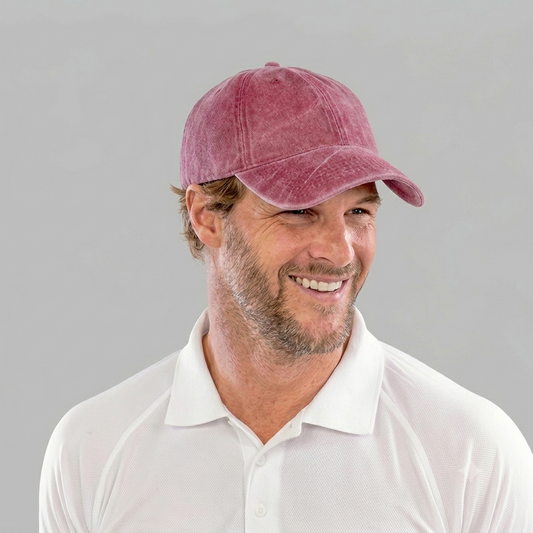 Result Headware Vintage Cap – 6-Panel Retro Basecap aus 100% Baumwolle (One Size)
